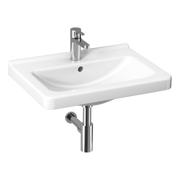 JIKA H8104230001041 - Lavabo suspendido CUBITO 60x45 cm cerámica/blanco