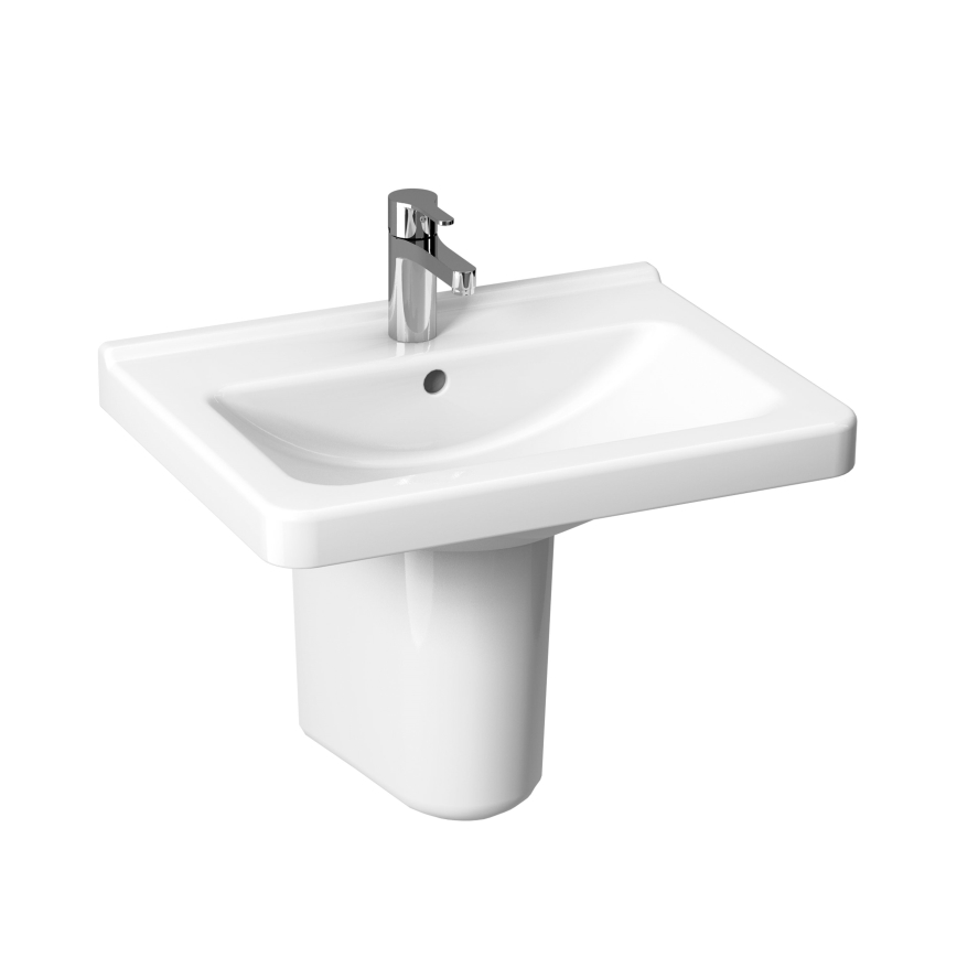 JIKA H8104230001041 - Lavabo suspendido CUBITO 60x45 cm cerámica/blanco