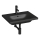 JIKA H8127137161041 - Lavabo suspendido MIO 60x45 cm cerámica/negro mate