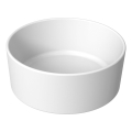 JIKA H8184200001121 - Lavabo sobre encimera CUBITO Ø 40 cm cerámica/blanco