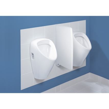 JIKA H8430610000001 - Urinario GOLEM, alimentación interna, desagüe trasero, cerámica blanca