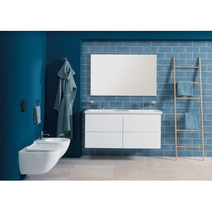 JIKA H8667140000001 - Inodoro suspendido MIO en cerámica blanca + asiento WC SoftClose MIO en duroplástico blanco