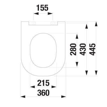 JIKA H8917160000631 - Asiento de inodoro SoftClose MIO duroplástico/blanco
