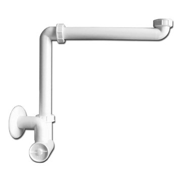 JIKA H8942460000001 - Sifón para lavabo CUBITO DN40 blanco