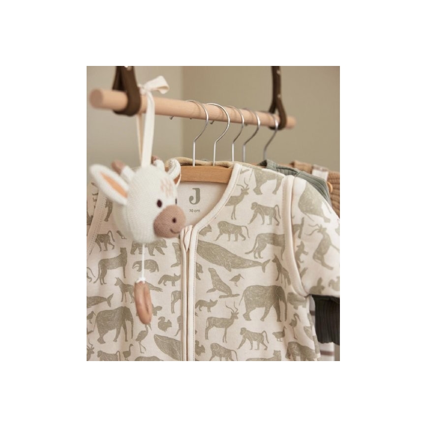 Jollein - Saco de dormir 2en1 6-18 meses 3 TOG Animals Olive Green