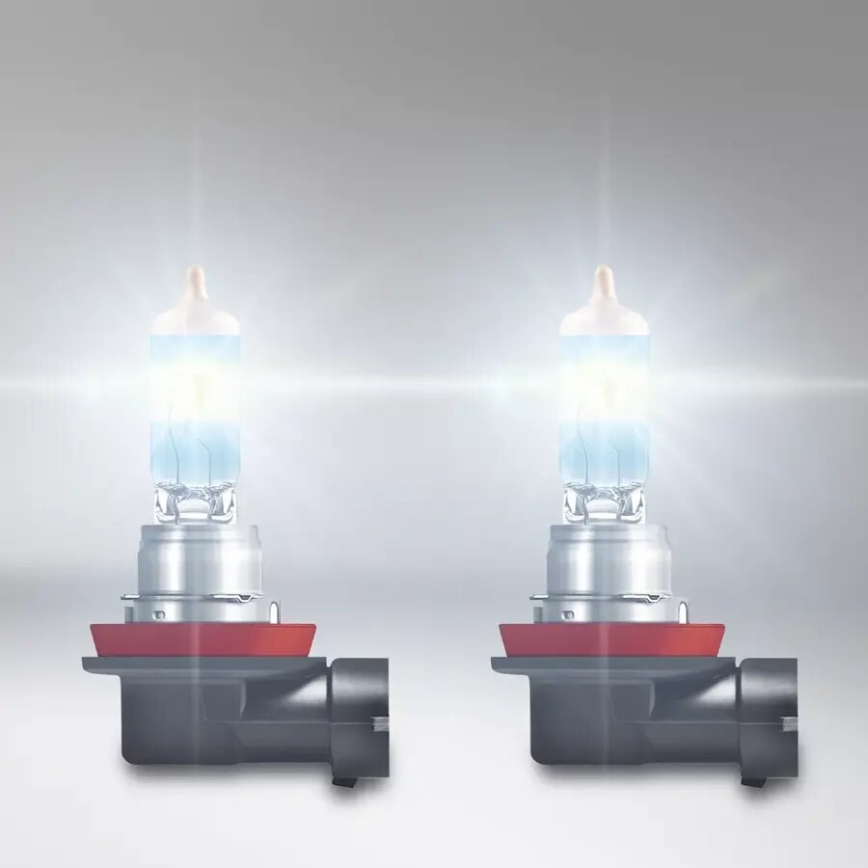 SET DE 2 Bombillas para coche NIGHT BREAKER H11 PGJ19-2/55W/12V - Osram