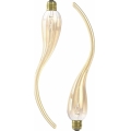 Juego de 2 bombillas LED regulables LAMDA E27/4W/230V 2100K doradas