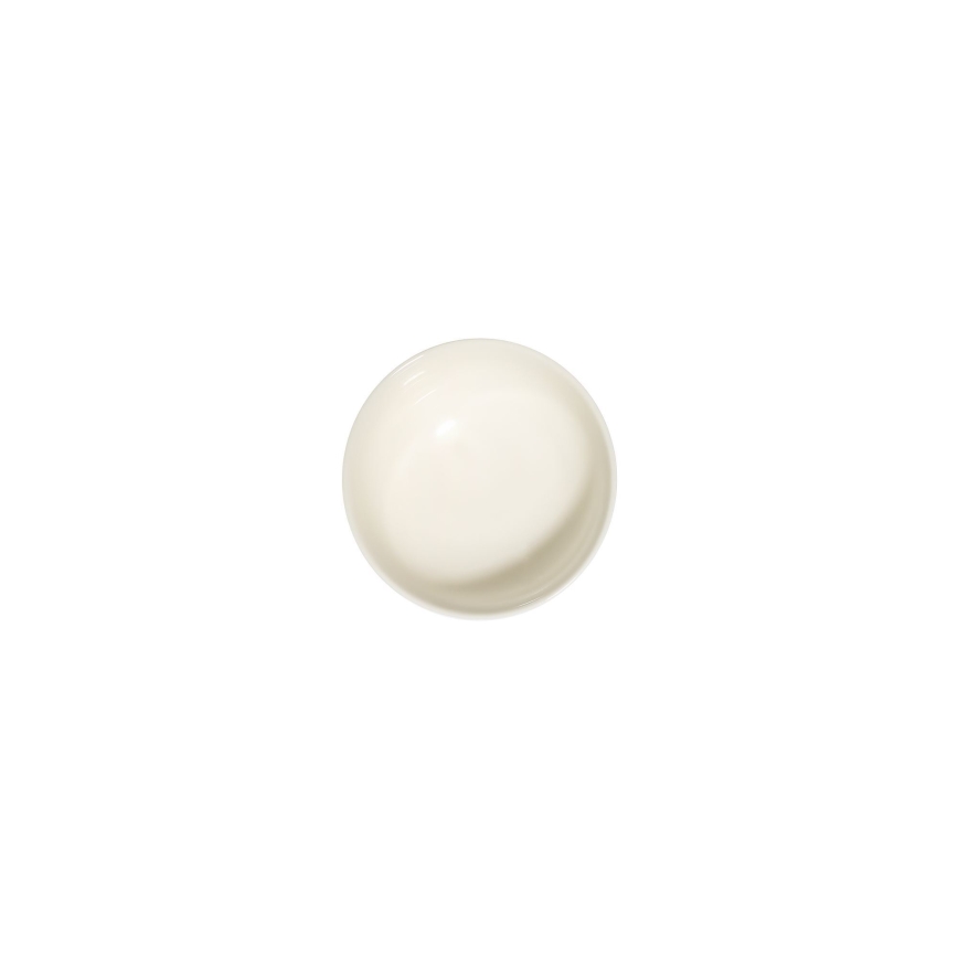 Juego de 24 piezas de vajilla de porcelana blanca