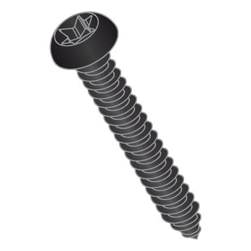 Juego de 50 tornillos Torx T25 12 mm, acabado lacado negro — calidad profesional