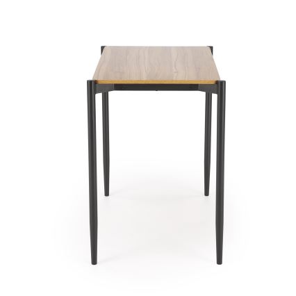Juego de comedor NANDO 84x54 cm gris/marrón/negro
