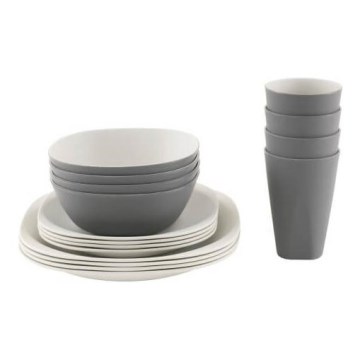 Juego de picnic para 4 personas, 16 piezas