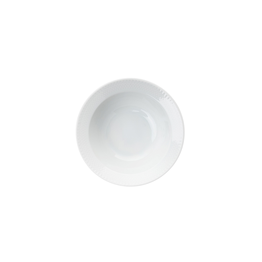 Juego de vajilla 18 piezas blanco/porcelana