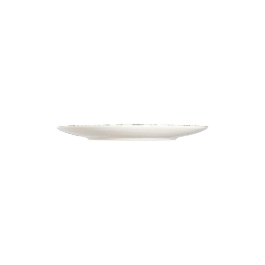 Juego de vajilla 24 piezas multicolor/marrón/porcelana