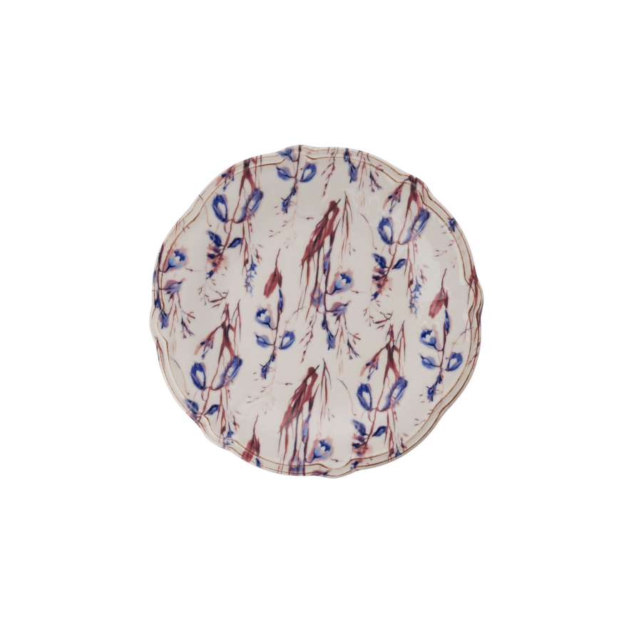 Juego de vajilla 24 piezas multicolor/porcelana