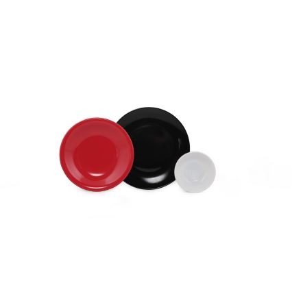 Juego de vajilla de 12 piezas multicolor/gres