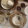 Juego de vajilla de 16 piezas beige/porcelana