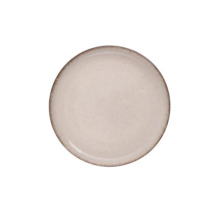 Juego de vajilla de 18 piezas beige/porcelana