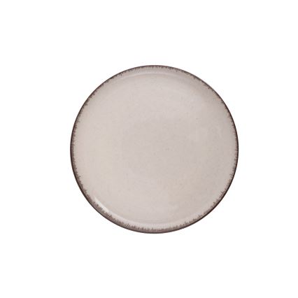 Juego de vajilla de 18 piezas beige/porcelana