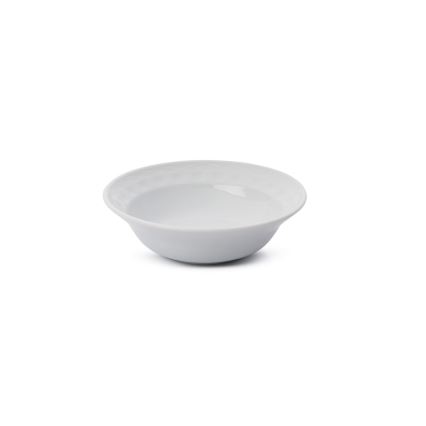 Juego de vajilla de 18 piezas, porcelana blanca
