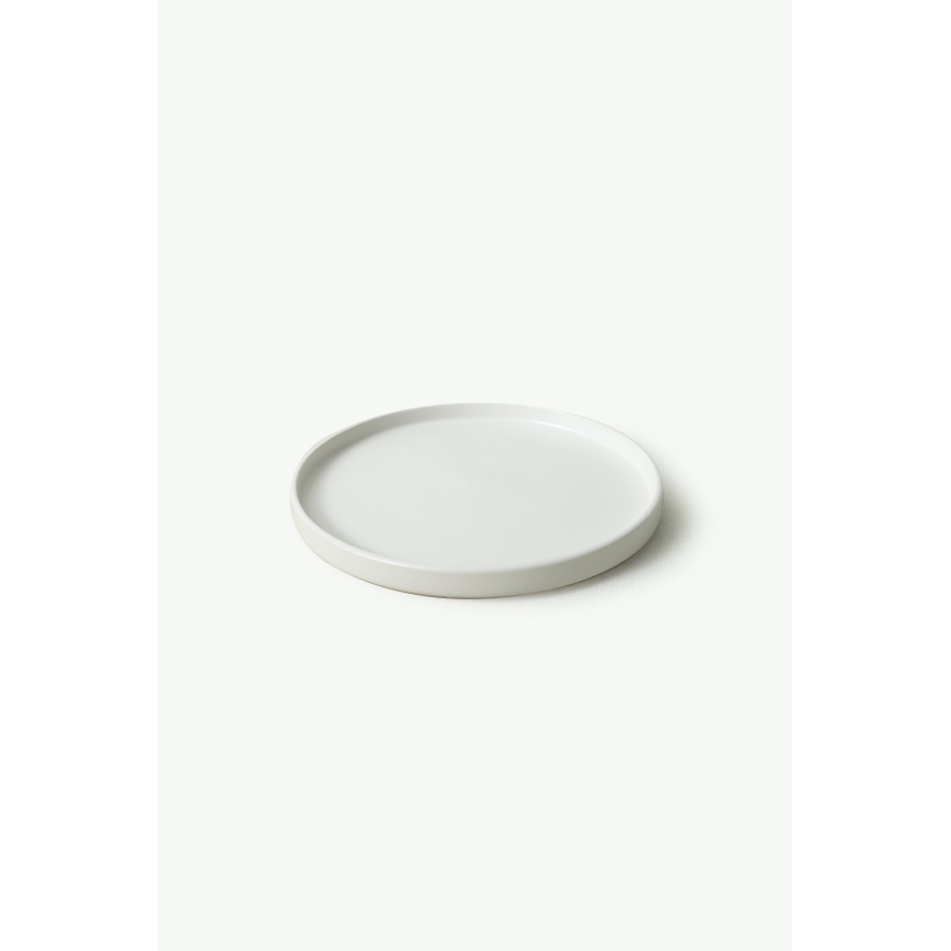Juego de vajilla de 20 piezas, blanco/cerámica