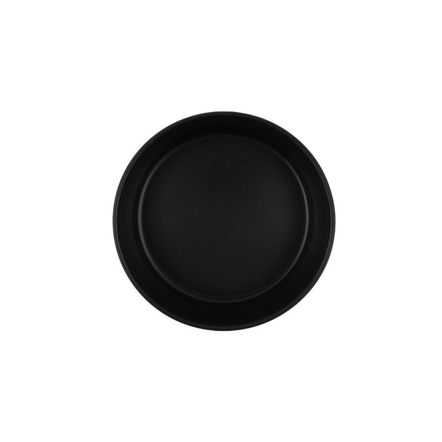 Juego de vajilla de 20 piezas negra/gres