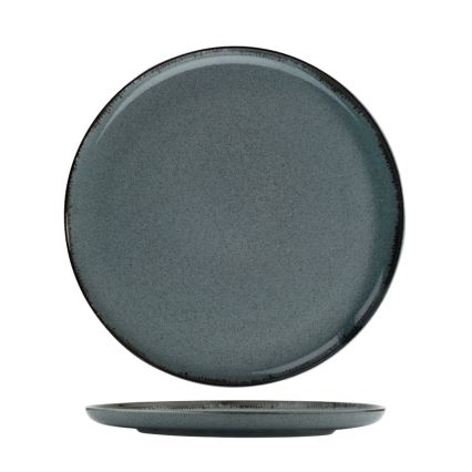 Juego de vajilla de 24 piezas, azul/porcelana