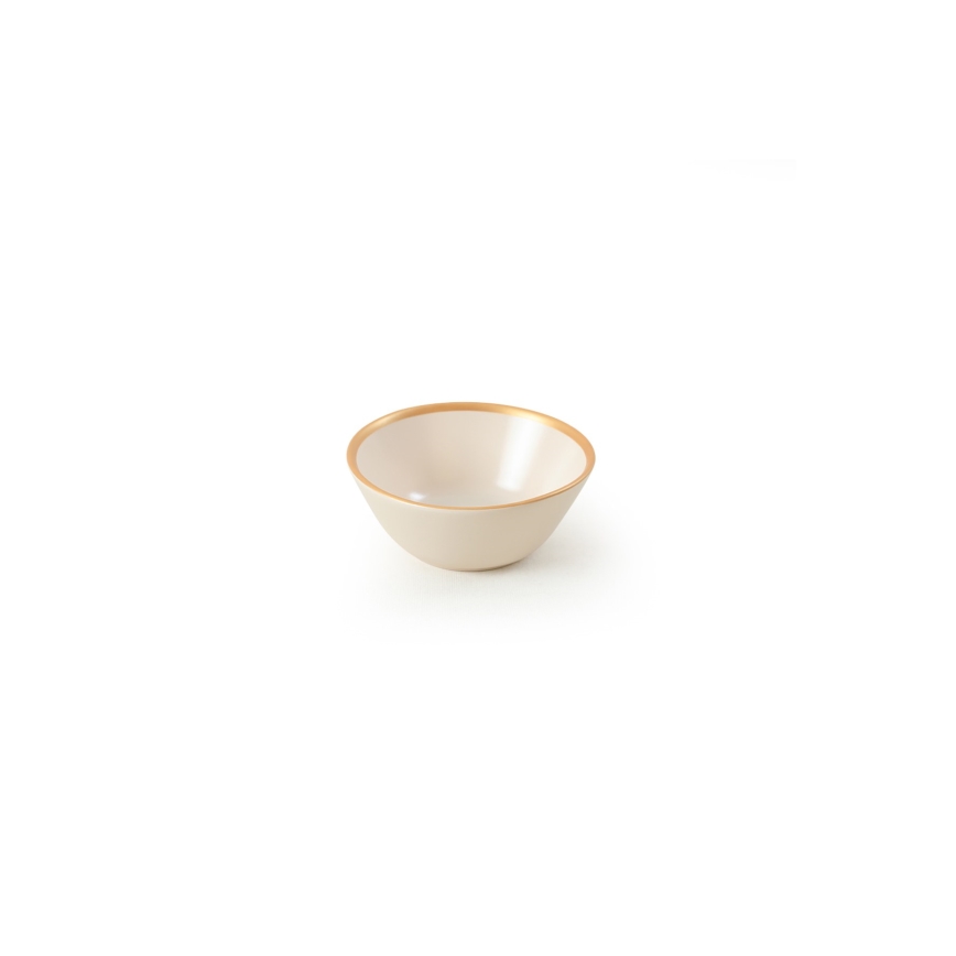 Juego de vajilla de 24 piezas beige/cerámica