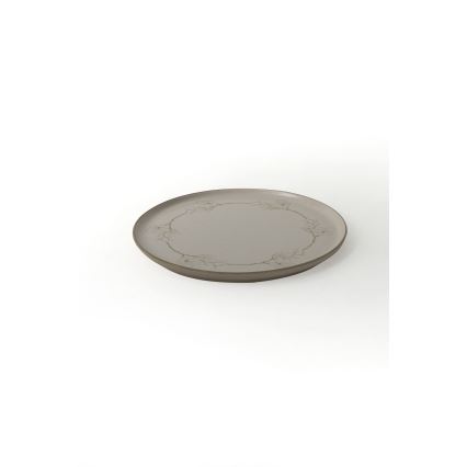 Juego de vajilla de 24 piezas beige/cerámica