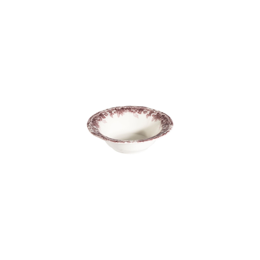 Juego de vajilla de 24 piezas blanco/rosa/porcelana