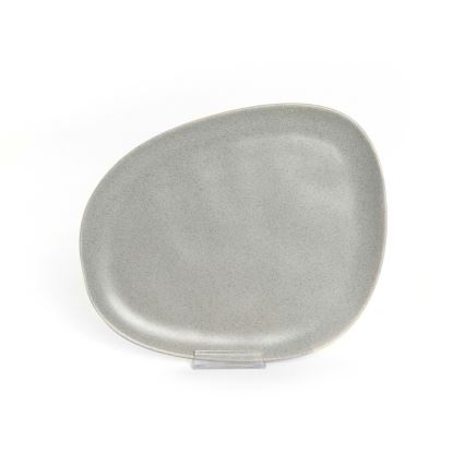 Juego de vajilla de 24 piezas, gris/gres