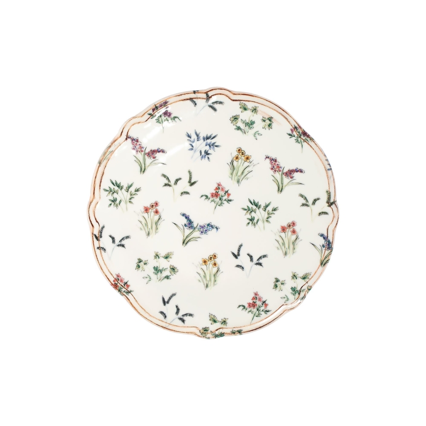 Juego de vajilla de 24 piezas multicolor/porcelana