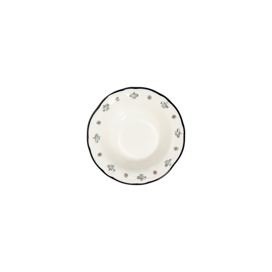 Juego de vajilla de 24 piezas, multicolor/porcelana