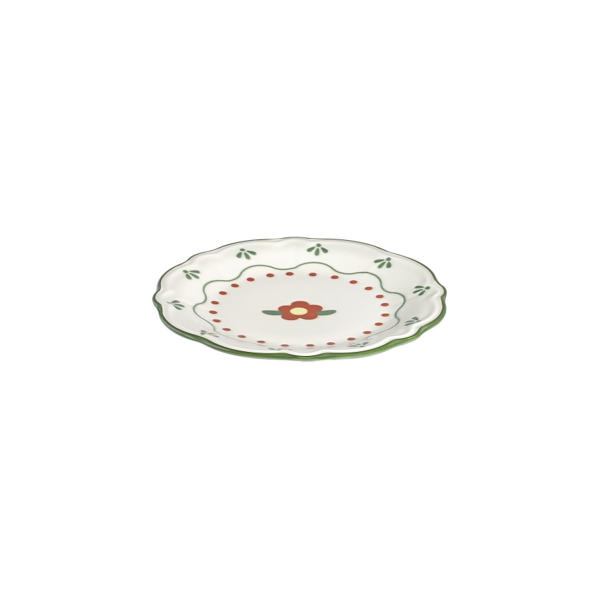 Juego de vajilla de 24 piezas, multicolor/porcelana