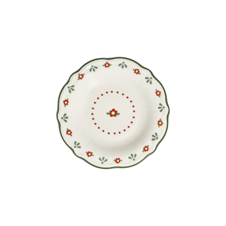 Juego de vajilla de 24 piezas, multicolor/porcelana