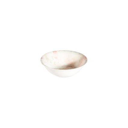 Juego de vajilla de 24 piezas rosa/beige/porcelana