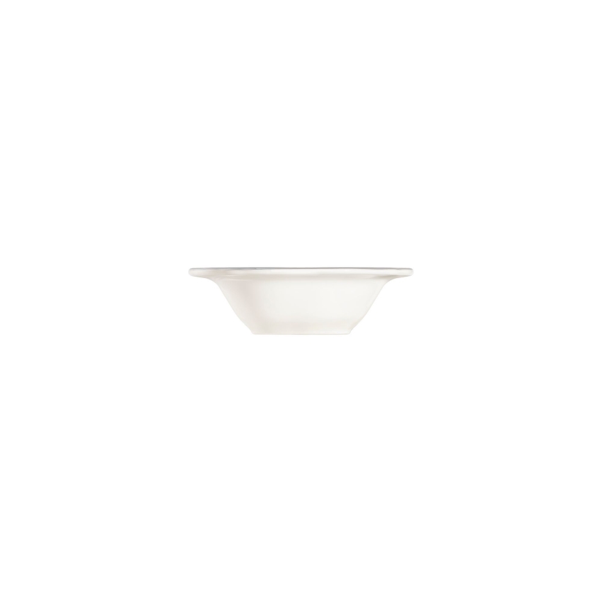 Juego de vajilla de 24 piezas — blanco/plateado, porcelana