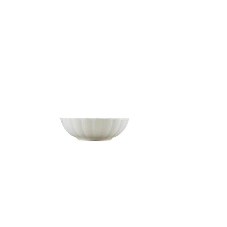 Juego de vajilla de 27 piezas blanca/porcelana