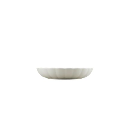Juego de vajilla de 27 piezas blanca/porcelana