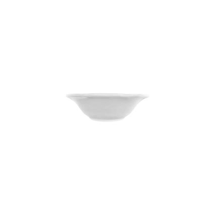 Juego de vajilla de 53 piezas blanco/plata/porcelana