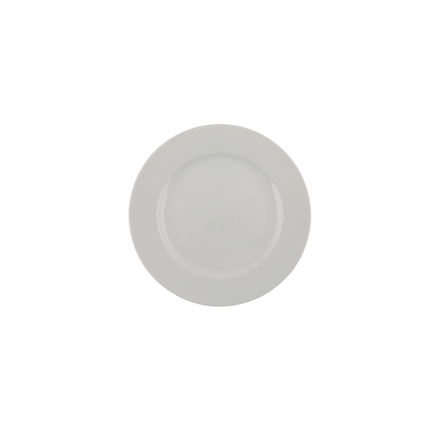Juego de vajilla de 53 piezas, blanco/porcelana
