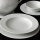 Juego de vajilla de 53 piezas, blanco/porcelana