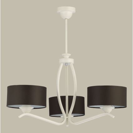 Jupiter 1191 - KS 3 - Lámpara colgante KASZMIR 3xE27/60W/230V