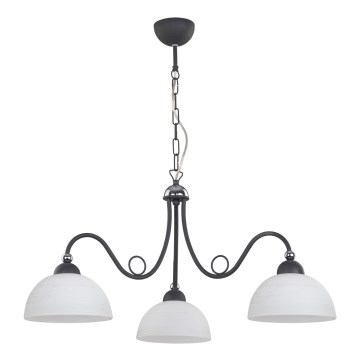 Jupiter 1490 - Lámpara colgante SAGA 3xE27/60W/230V