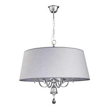 Jupiter 1605 - EG 6 CH - Lámpara colgante cristal EGIDA 6xE27/60W