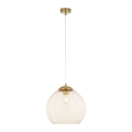 Jupiter 1830 - ASTI - Lámpara colgante ASTI 1xE27/60W/230V dorado