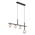 Jupiter 1905 - Lámpara colgante con cable NEPTUN 4xG9/14W/230V negra