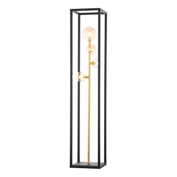 Jupiter 1911 - Lámpara de pie NEPTUN 4xG9/14W/230V dorada/negra/beige ahumada