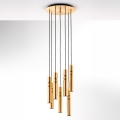 Jupiter 2021 - Lámpara colgante ALAS 7xGU10/10W/230V dorado