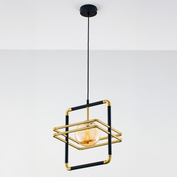 Jupiter 2025 - Lámpara colgante FIORI 1xG9/10W/230V negro/dorado/beige