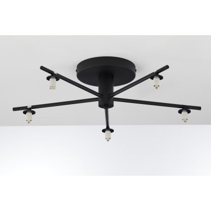Jupiter 2047 - Lámpara de techo PRATO 5xG9/10W/230V negro/beige